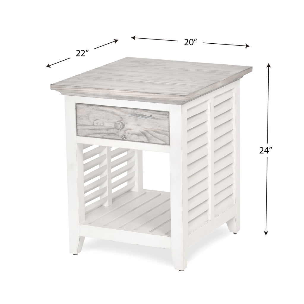 Islamorada End Table features