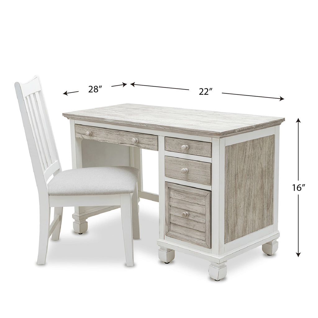 Islamorada Desk & Chair Set features