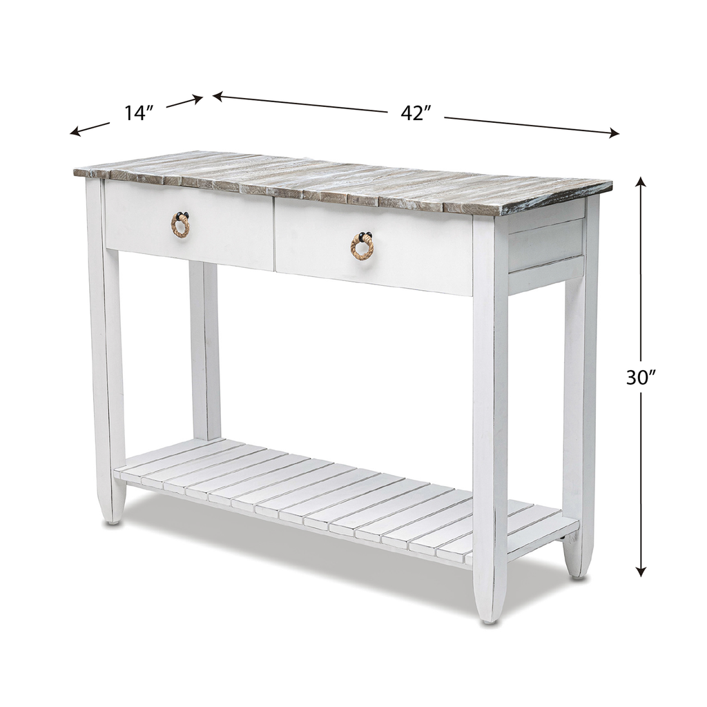 Picket Fence Console Table features