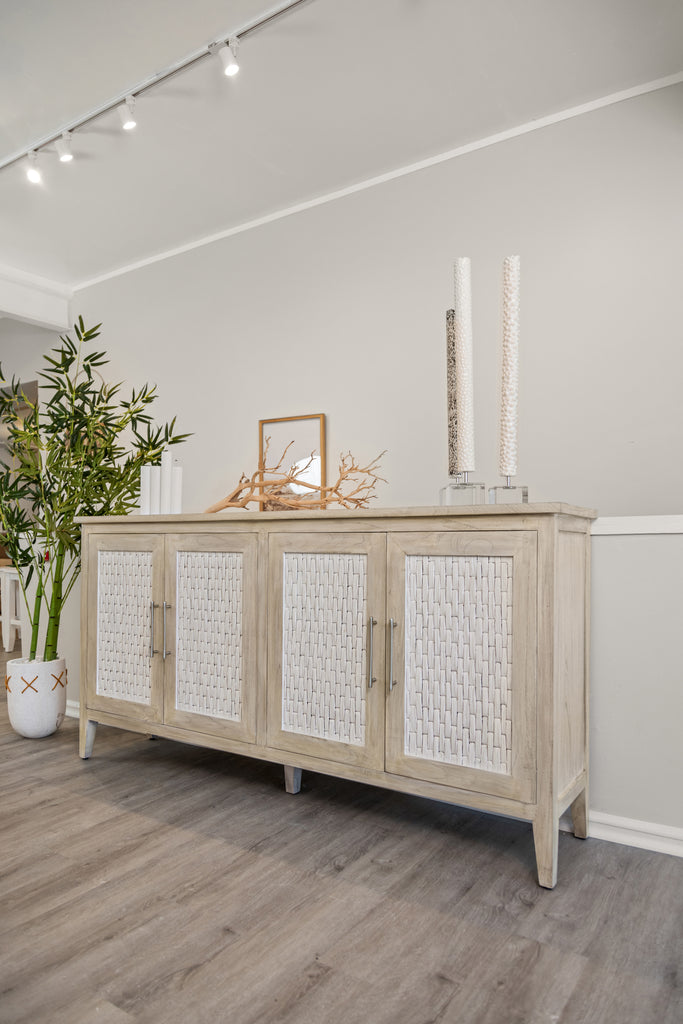 Tahiti 4-Door Credenza