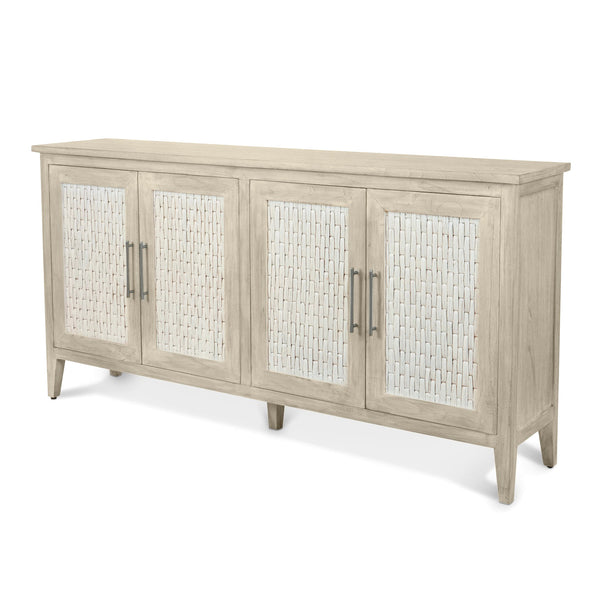 Tahiti 4-Door Credenza front view