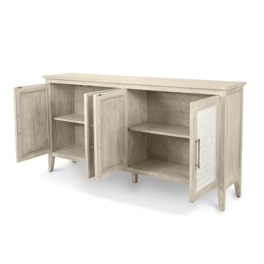 Tahiti 4-Door Credenza