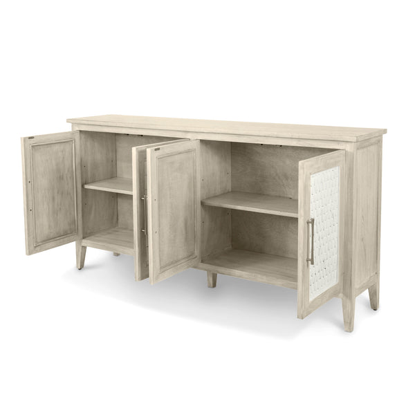 Tahiti 4-Door Credenza – Lineage Collections