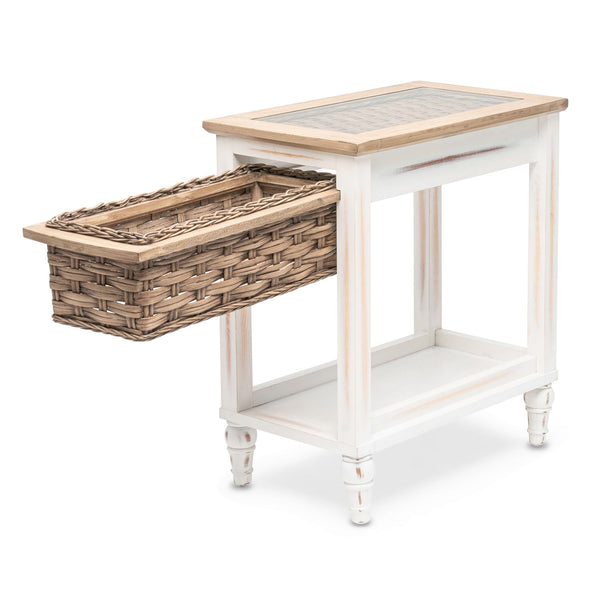 Island Breeze Chairside Table angle view