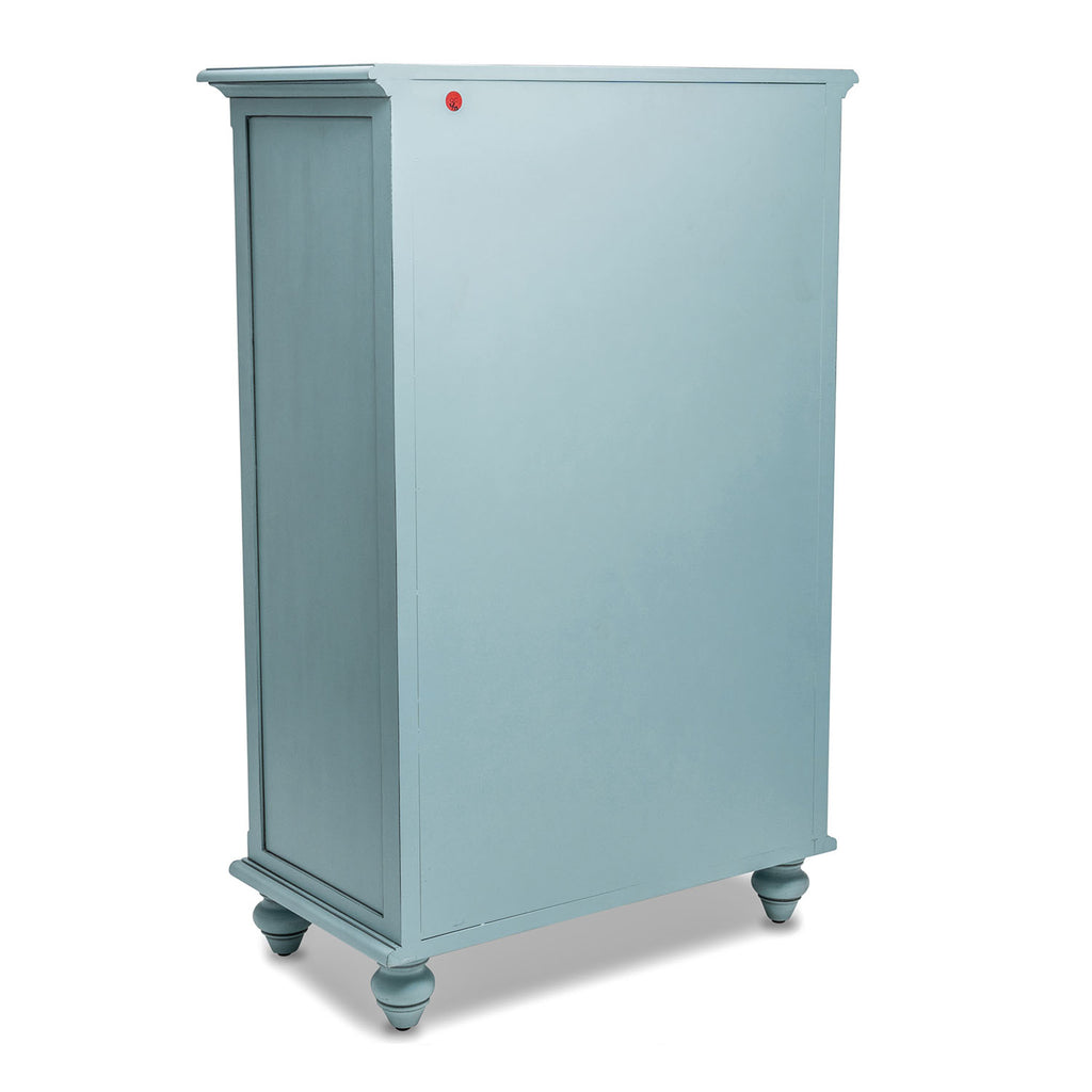 Monaco Bleu 5 Drawer Chest
