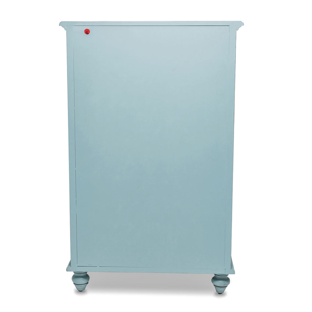 Monaco Bleu 5 Drawer Chest