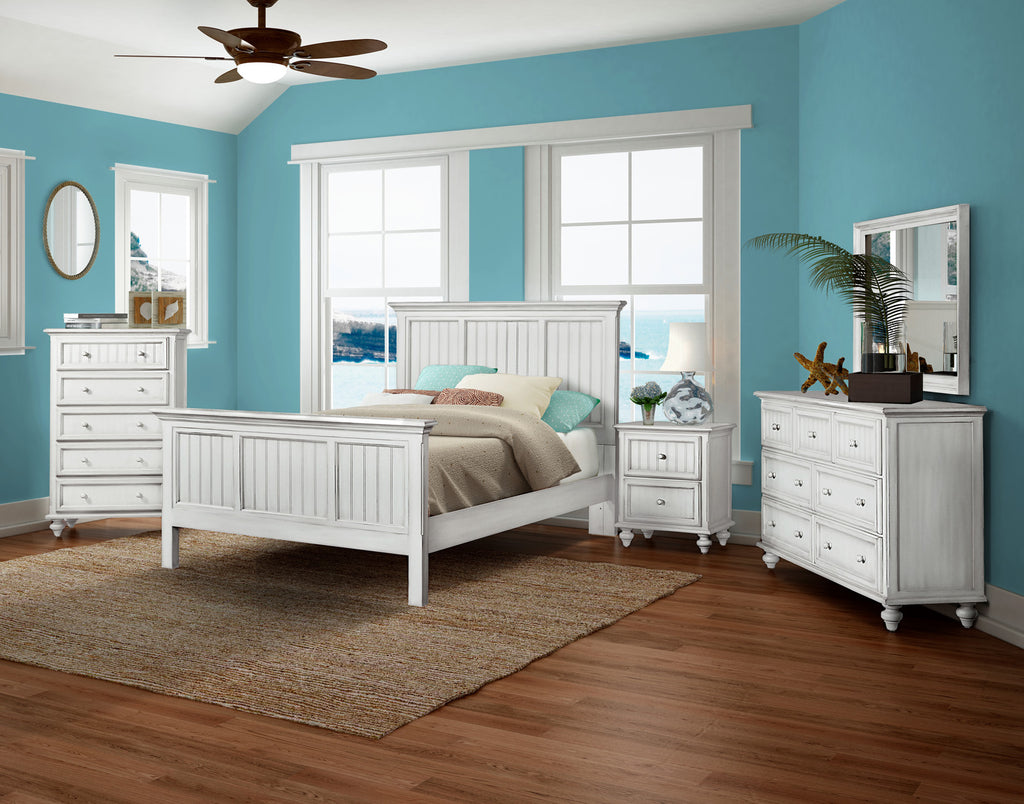 Monaco Bleu Bed features