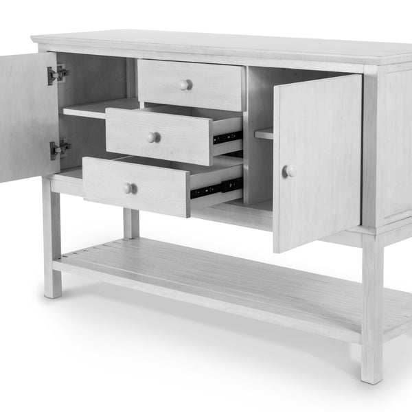 Geneva 2-Door / 3-Drawer Credenza angle view