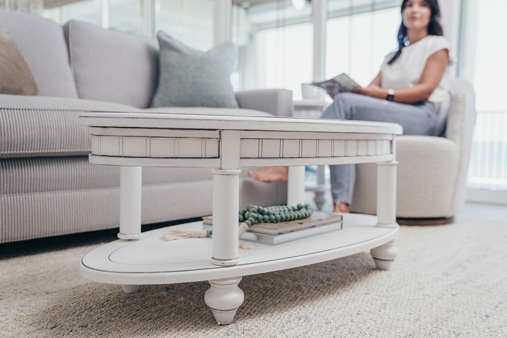 Monaco Oval Coffee Table