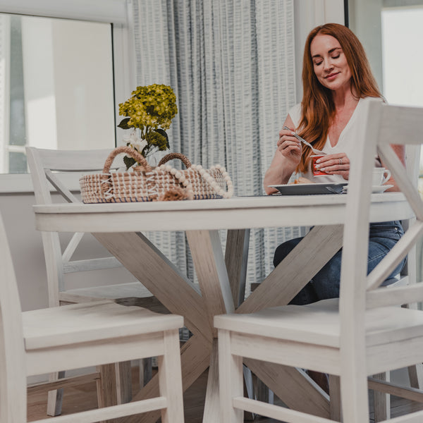 Surfside X-Back Dining Chair (Set of 2) angle view