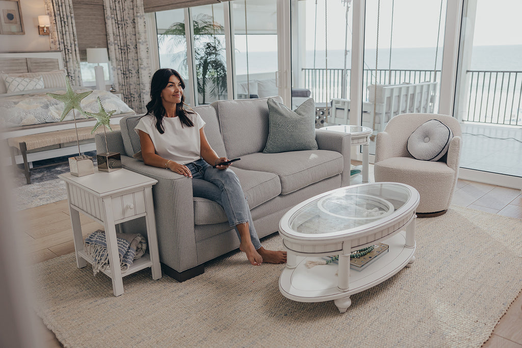Monaco Oval Coffee Table
