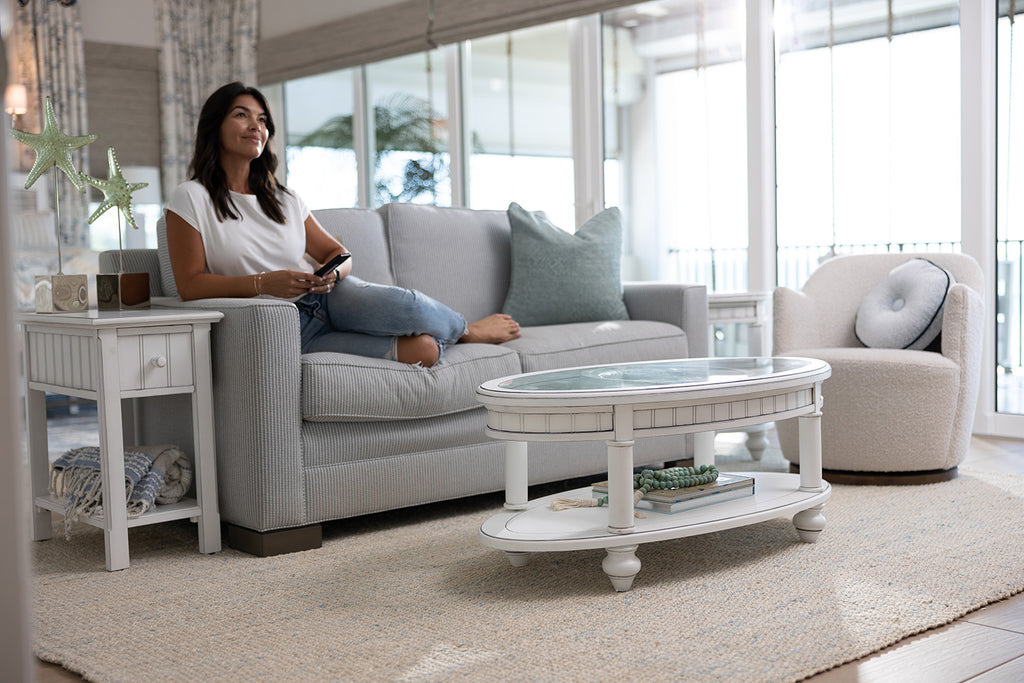 Monaco Oval Coffee Table