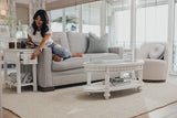 Monaco Oval Coffee Table