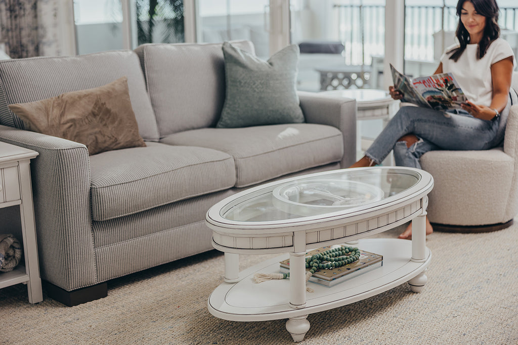 Monaco Oval Coffee Table