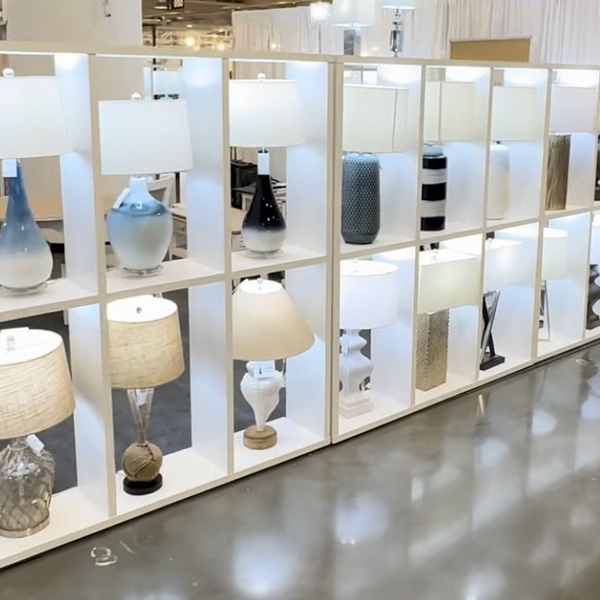 Lamp Display angle view