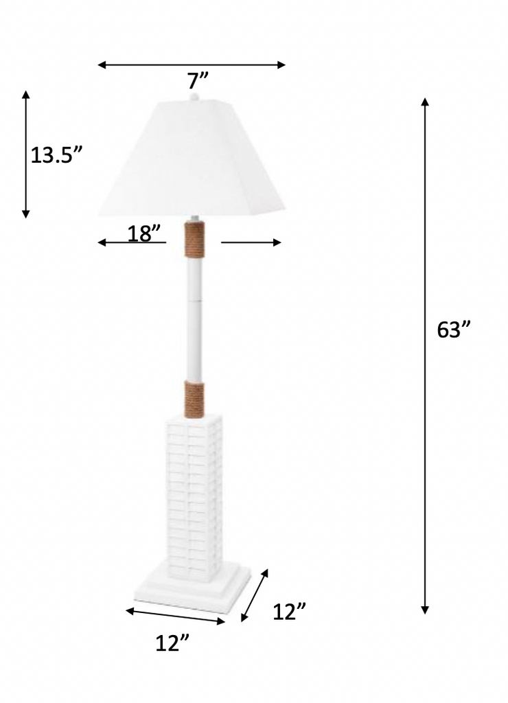 Floor Shutter Floor Lamp
