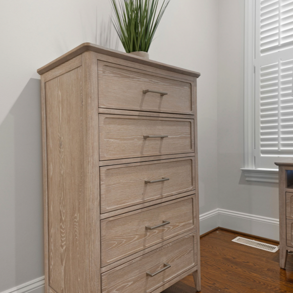 Cape May 5 Drawer Chest angle view