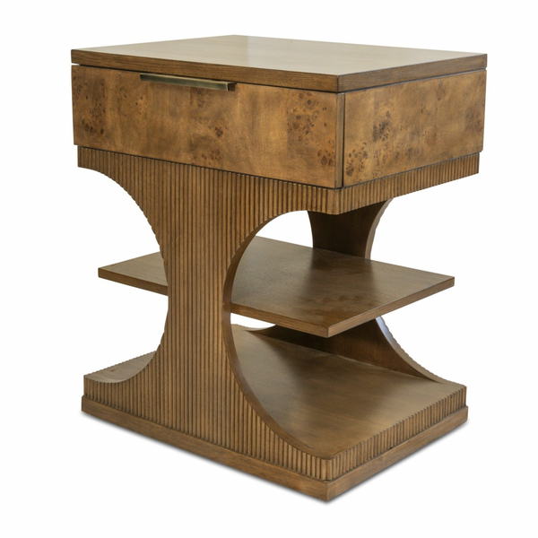 Manhattan Valley 1 Drawer Accent Nightstand front view