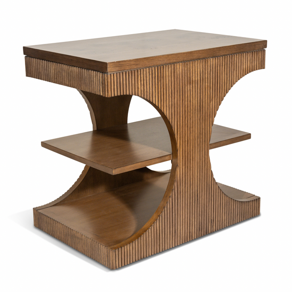 Manhattan Valley Chairside Table front view