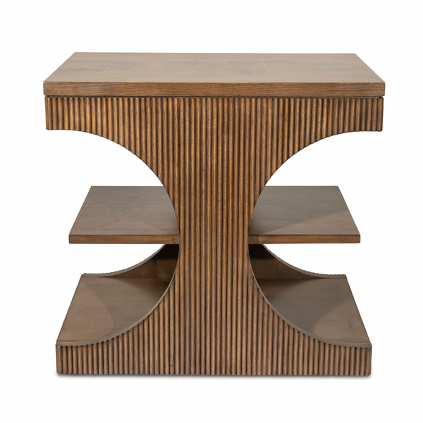 Manhattan Valley Chairside Table angle view