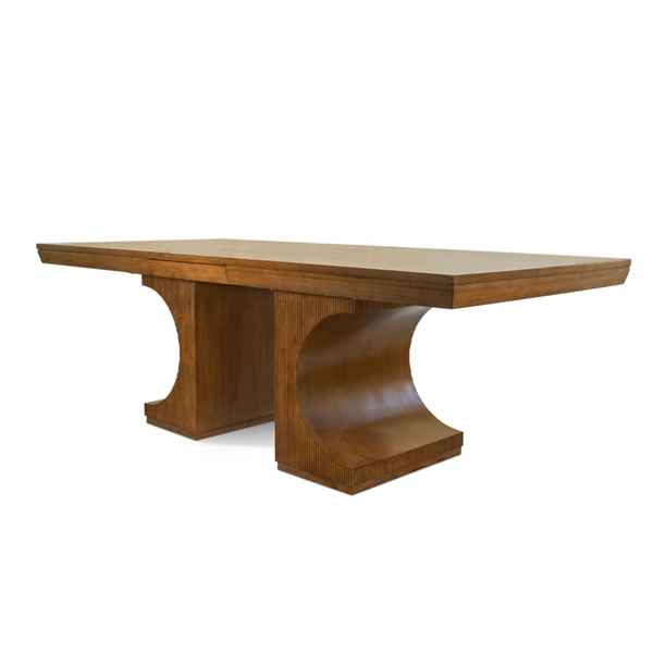 Manhattan Valley Double Pedastal Dining Table front view