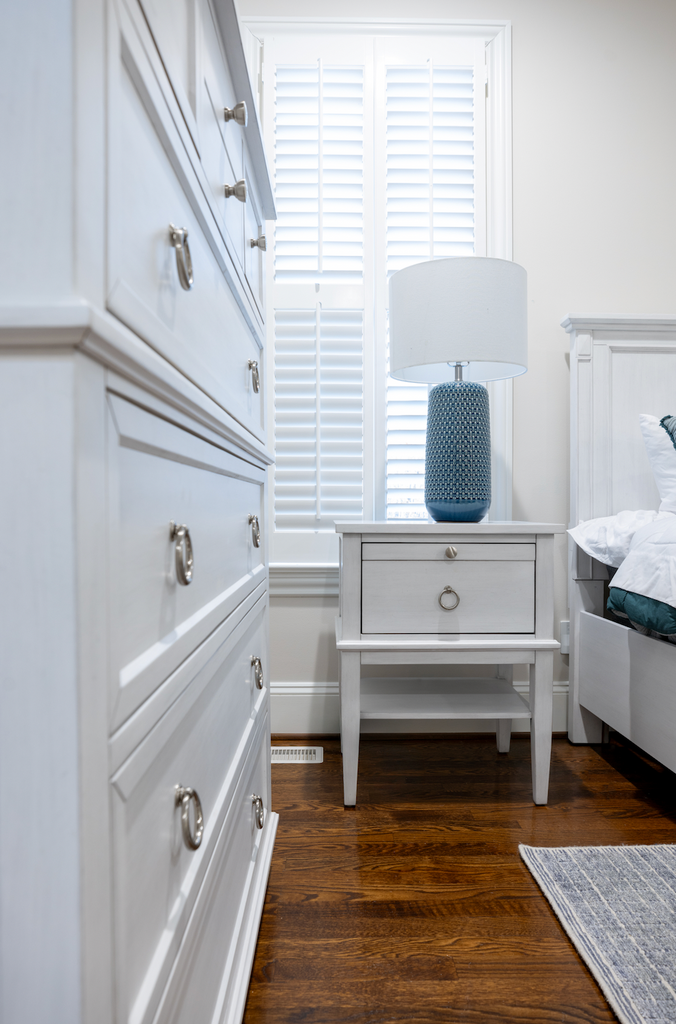 Point Breeze 1 Drawer Electrified Open Nightstand