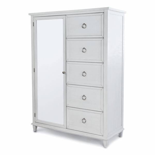 Point Breeze Mirrored Door Chest front view