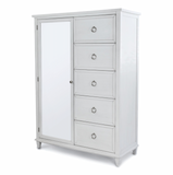 Point Breeze Mirrored Door Chest