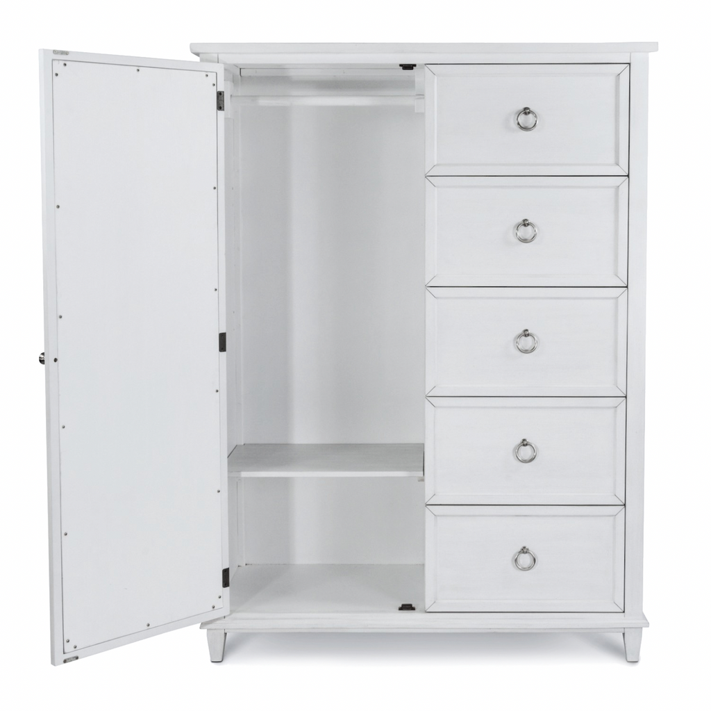 Point Breeze Mirrored Door Chest