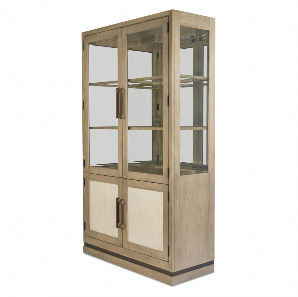 Rio Vista Bunching Curio w/ Reversible Panels and Cabinets