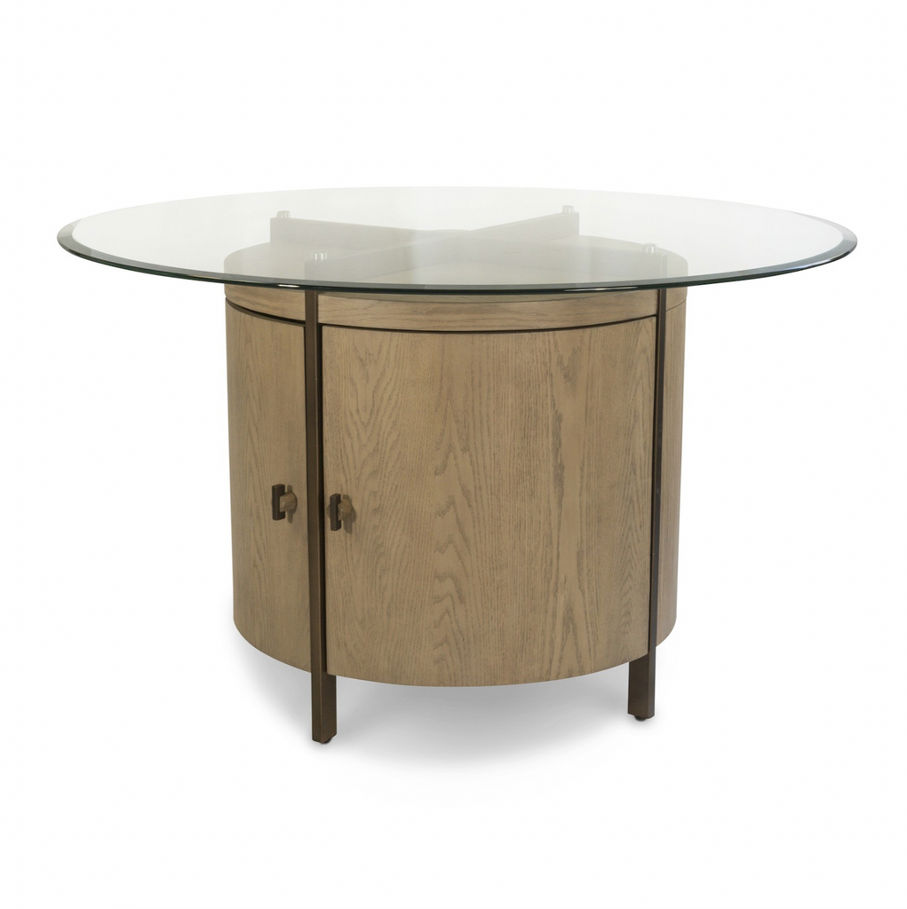 Rio Vista 54" Round Dining Table w/ Storage