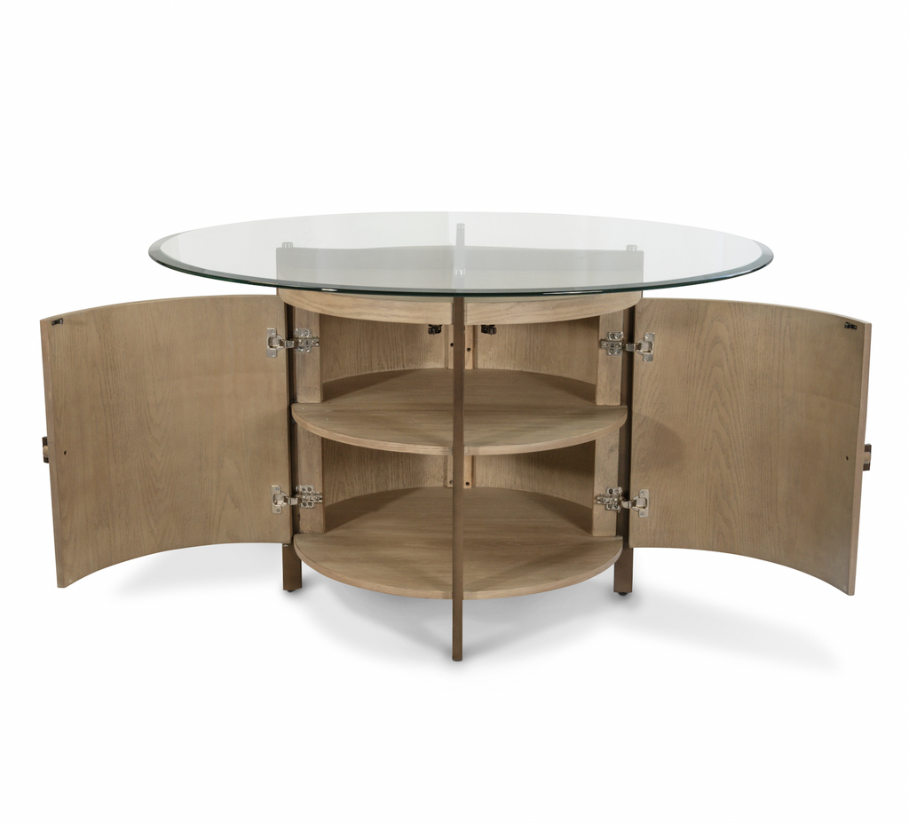 Rio Vista 54" Round Dining Table w/ Storage