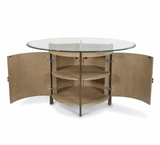 Rio Vista 54" Round Dining Table w/ Storage