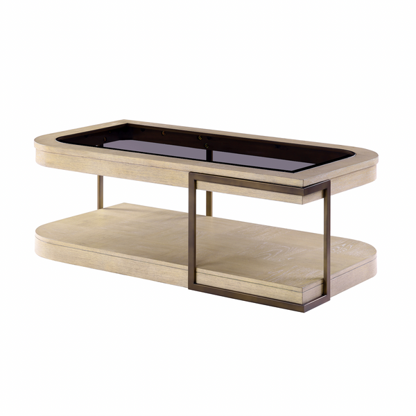 Rio Vista Coffee / Cocktail Table w/ Casters front view