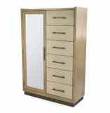 Rio Vista Woven Mirrored Door Chest