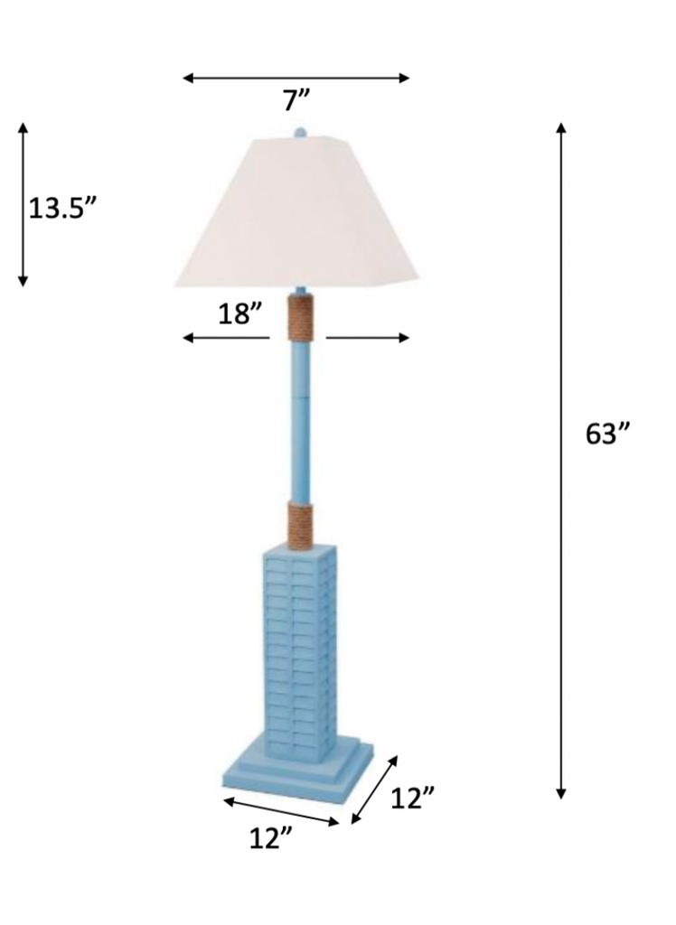 Floor Shutter Floor Lamp