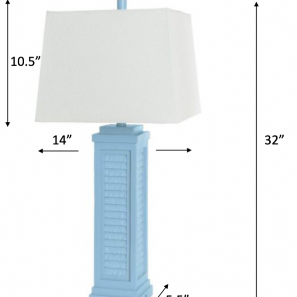 Shutter Table Lamp (Set of 2) angle view