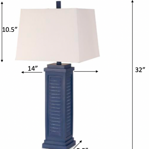 Shutter Table Lamp (Set of 2) angle view