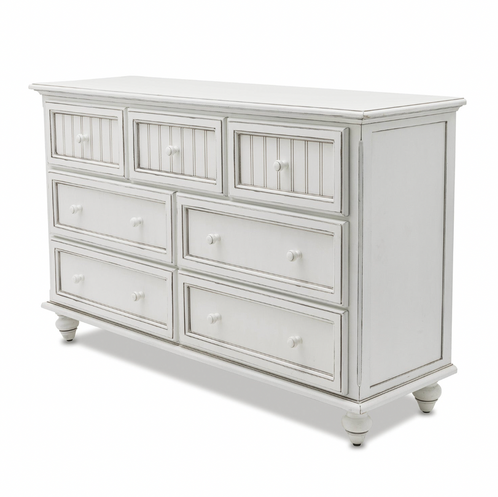 Monaco Blanc 7 Drawer Dresser