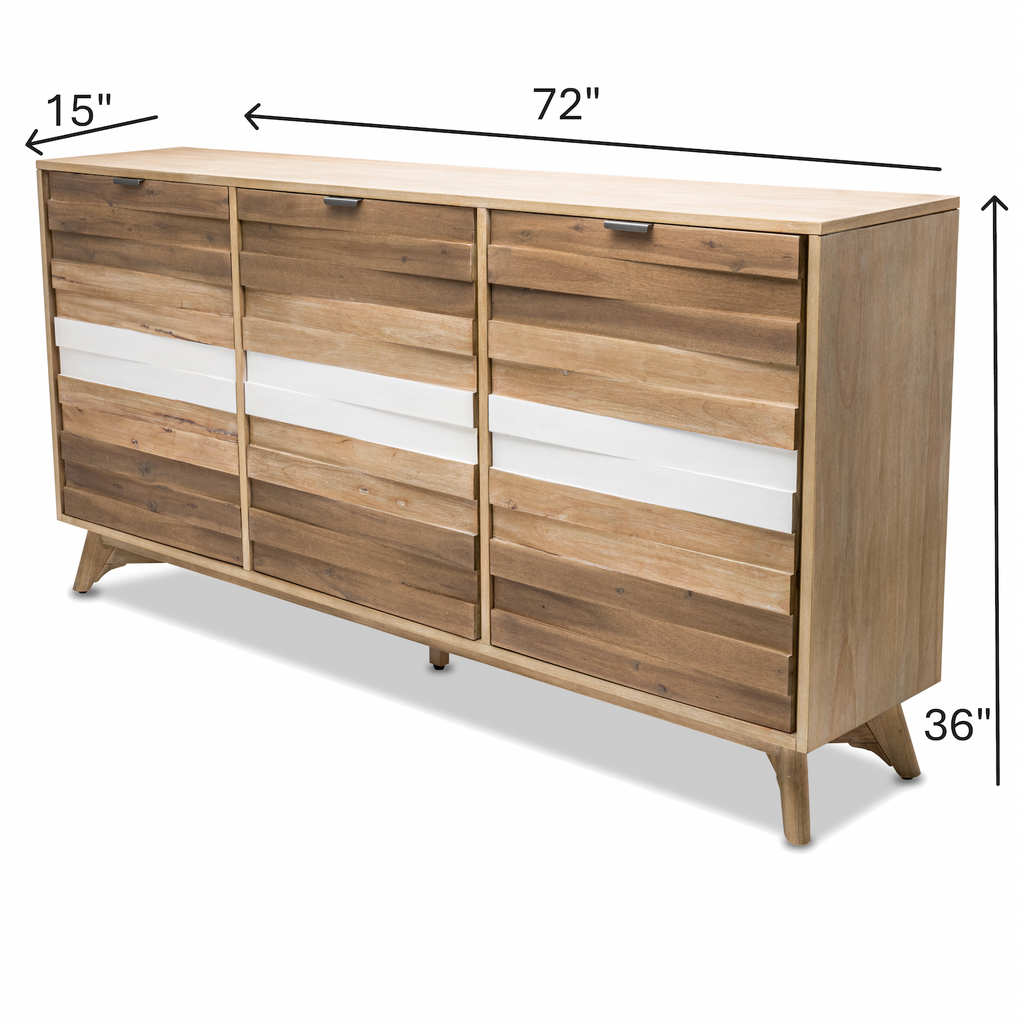 Laguna 3-Door Credenza