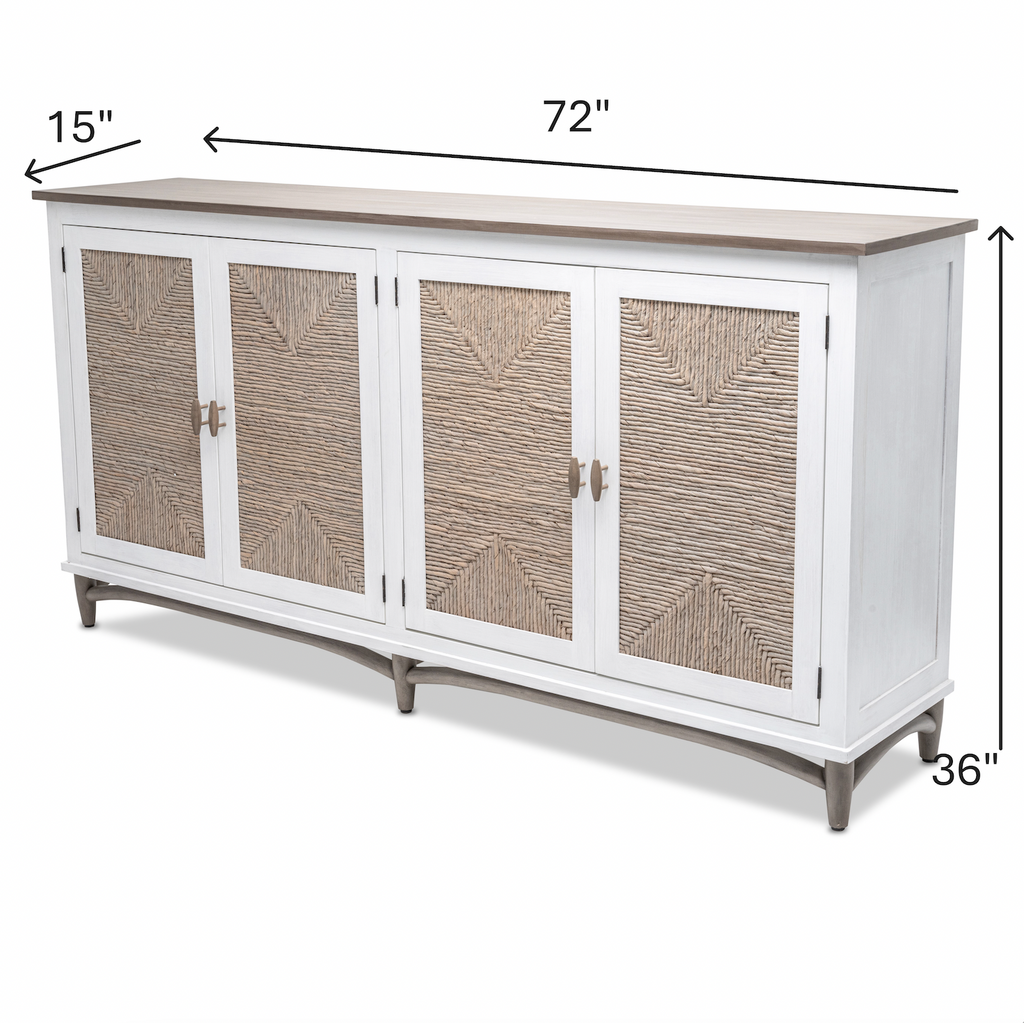 Port Royale 4-Door Credenza