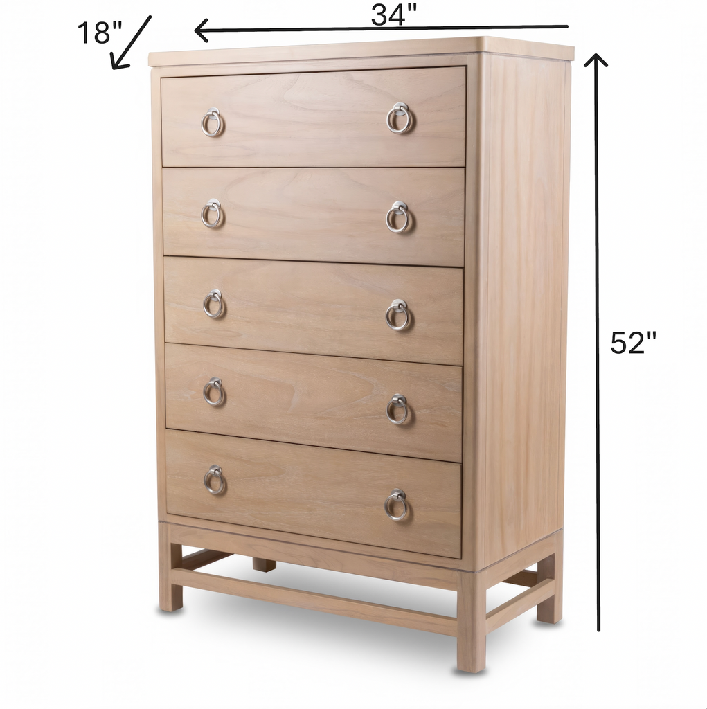 Monterey 5 Drawer Chest