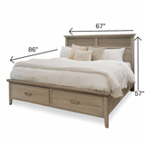 Cape May Storage Bed