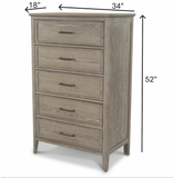 Cape May 5 Drawer Chest