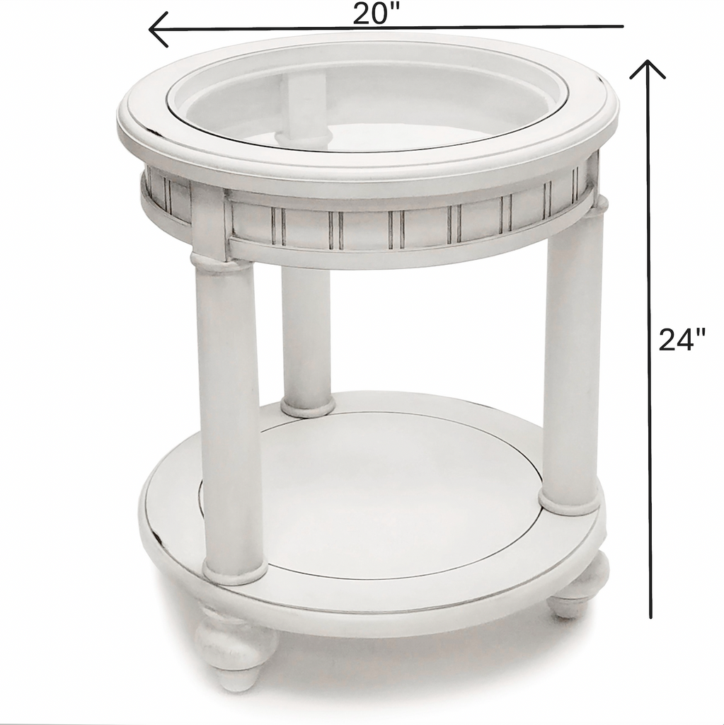 Monaco Round End Table