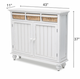 Monaco Entry Cabinets with Baskets