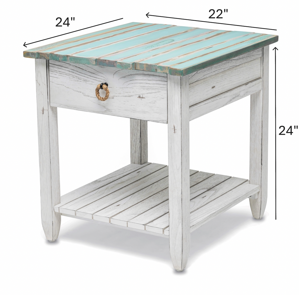 Picket Fence End Table