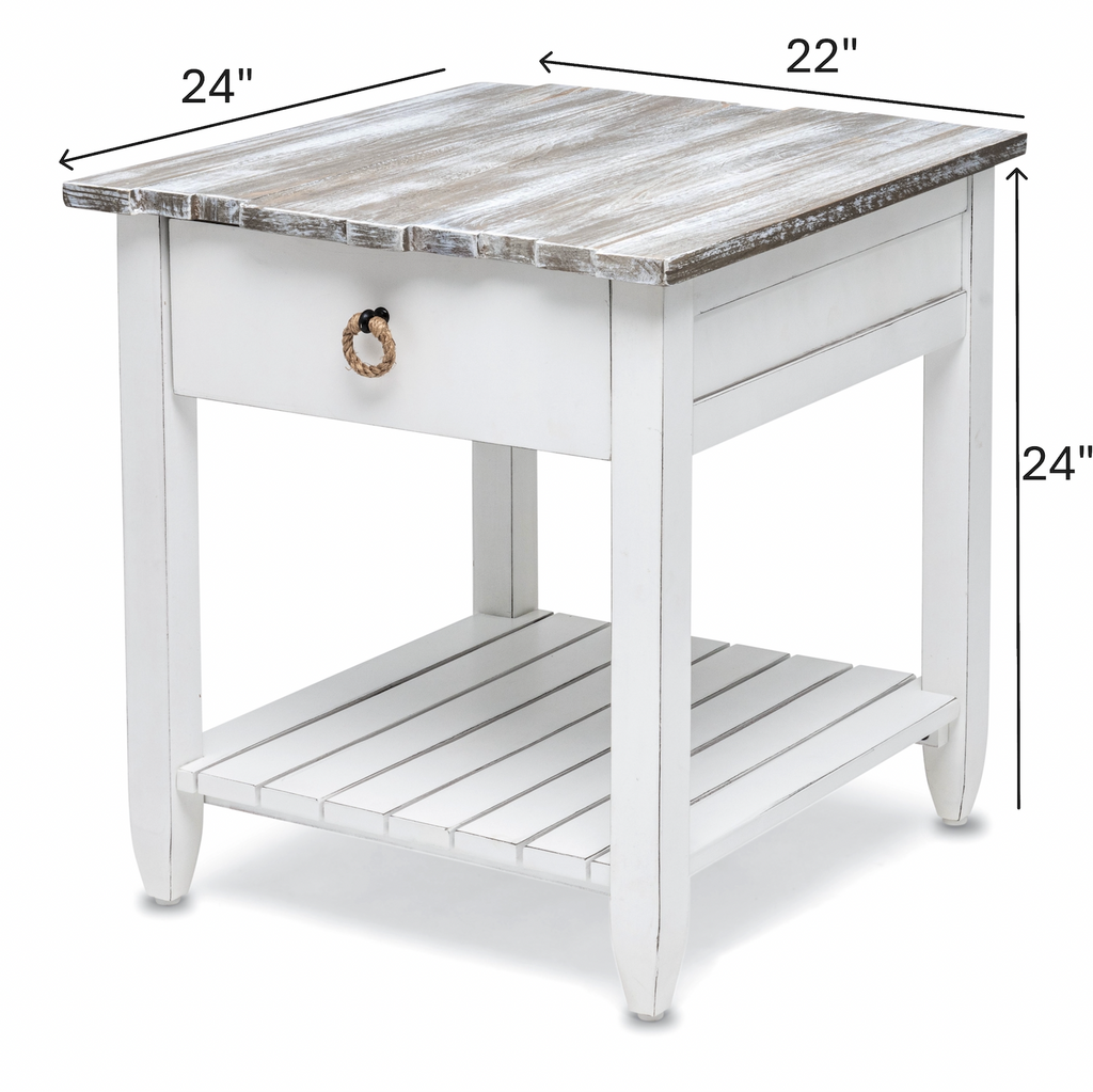 Picket Fence End Table
