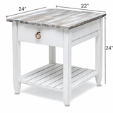 Picket Fence End Table
