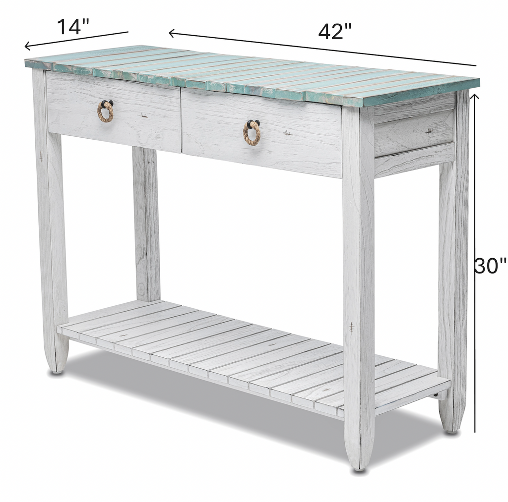 Picket Fence Console Table